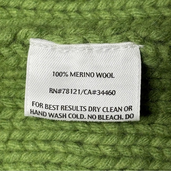 Eileen Fisher Long Merino Wool Knit Cardigan - Picture 10 of 10